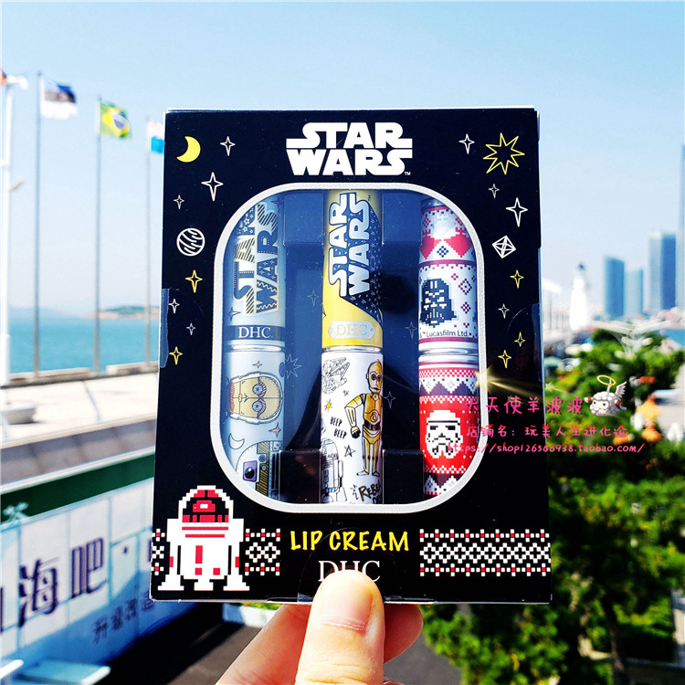 现货  星球大战限定 日本直运本土dhc橄榄保湿滋润修护润唇膏