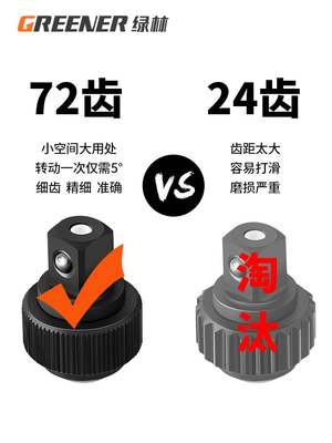 绿林46件套套筒扳手汽修工具大全修车工具套装小飞快速工具工具箱