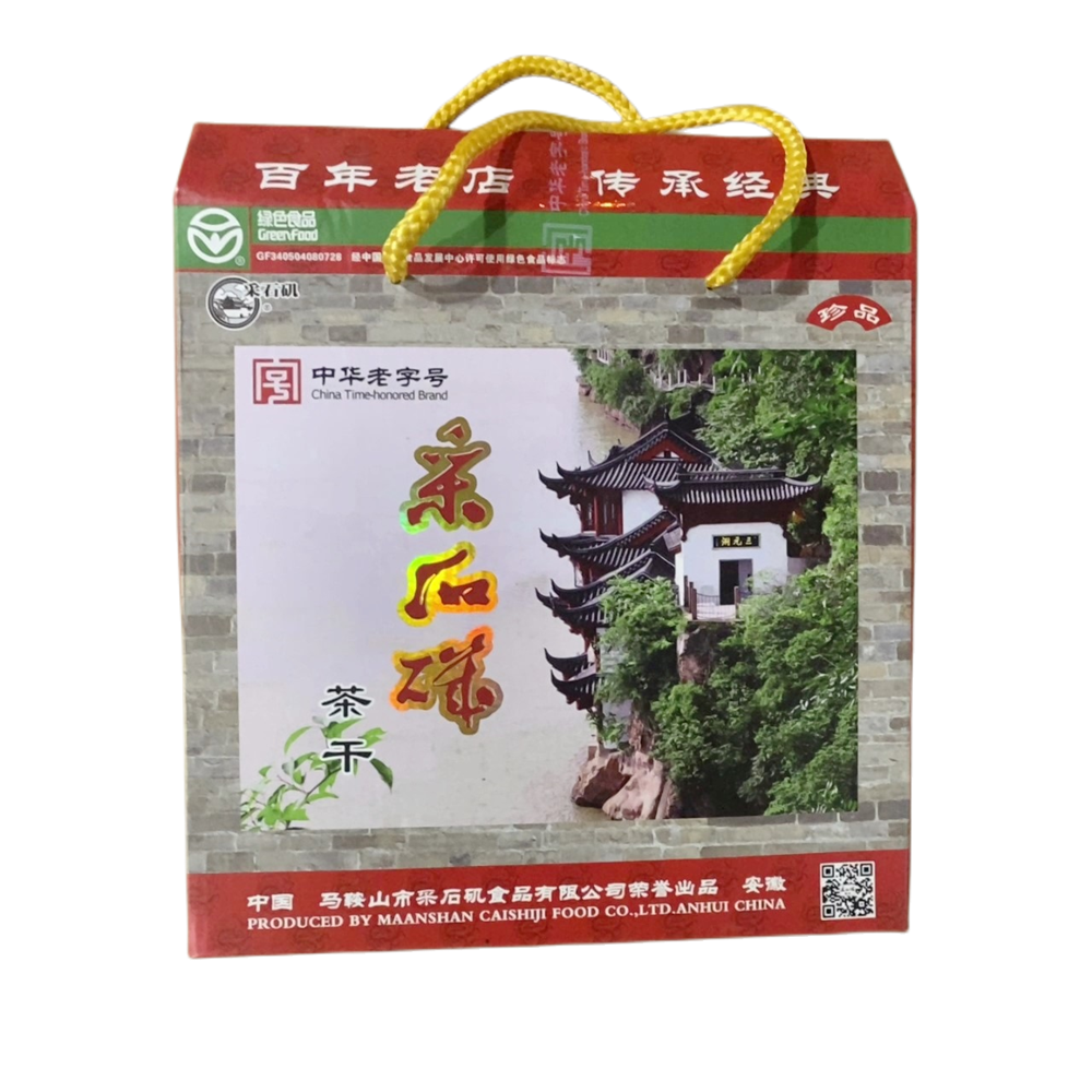 【礼盒款】采石矶茶干30g*27袋袋鸡丝牛肉马鞍山特产老字号袋装