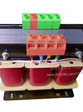 415V变220V 2KW三相隔离变压器SBK-2KVA 415转220V YNyn0接线方式