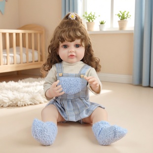 重生娃娃仿真人洋娃娃婴儿软胶宝宝可洗澡治愈系生日礼物女孩玩具