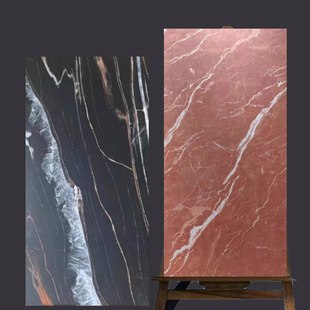 广东瓷砖奢石金丝绒瓷砖600x1200深色哑光卫生间柔光砖防滑地砖