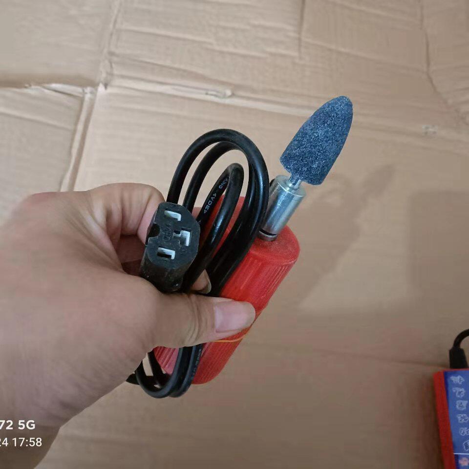 12v24v48v60v72伏补胎小电磨夹电瓶款打磨机插电动车款补胎工具
