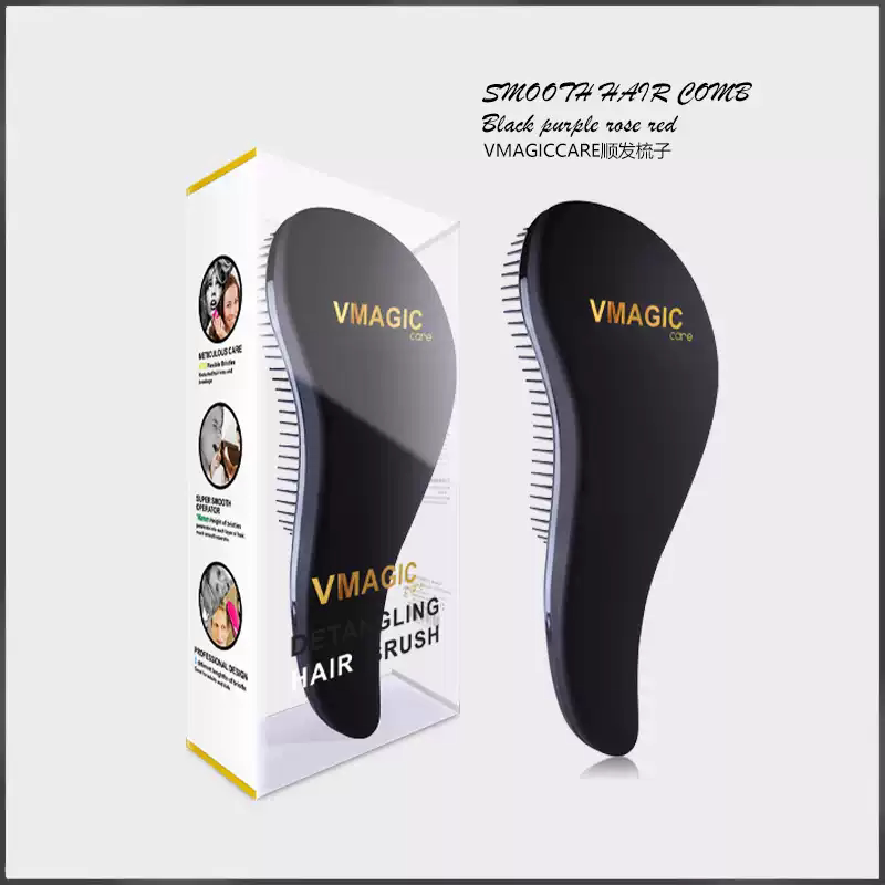 vmagiccare顺发梳子抗静电梳子专用不卡发蓬松按摩头皮理发梳头梳