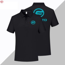 logo印花男士商务短袖运动t恤翻领Polo衫CFMOTO机车骑行服工作服