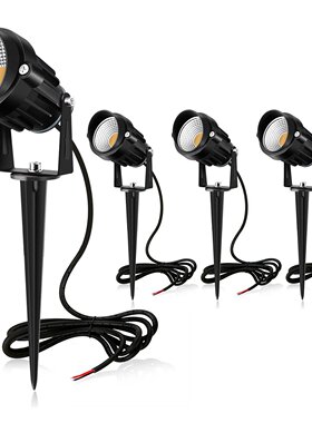 85-265V AC 景观灯5W7WLED射树灯草坪地插灯IP65防水花园庭院射灯