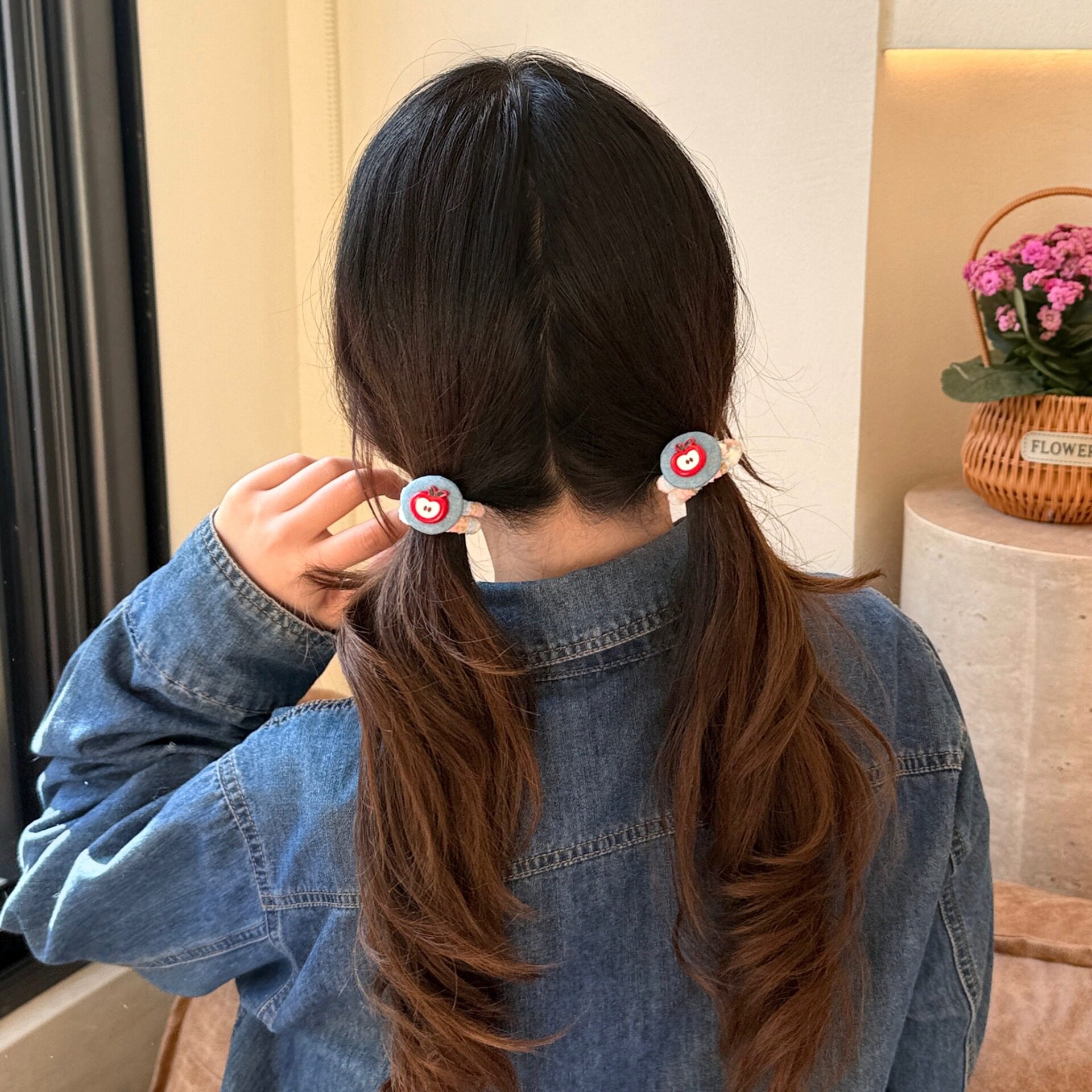 扣发圈发绳少女马尾皮筋头绳百搭