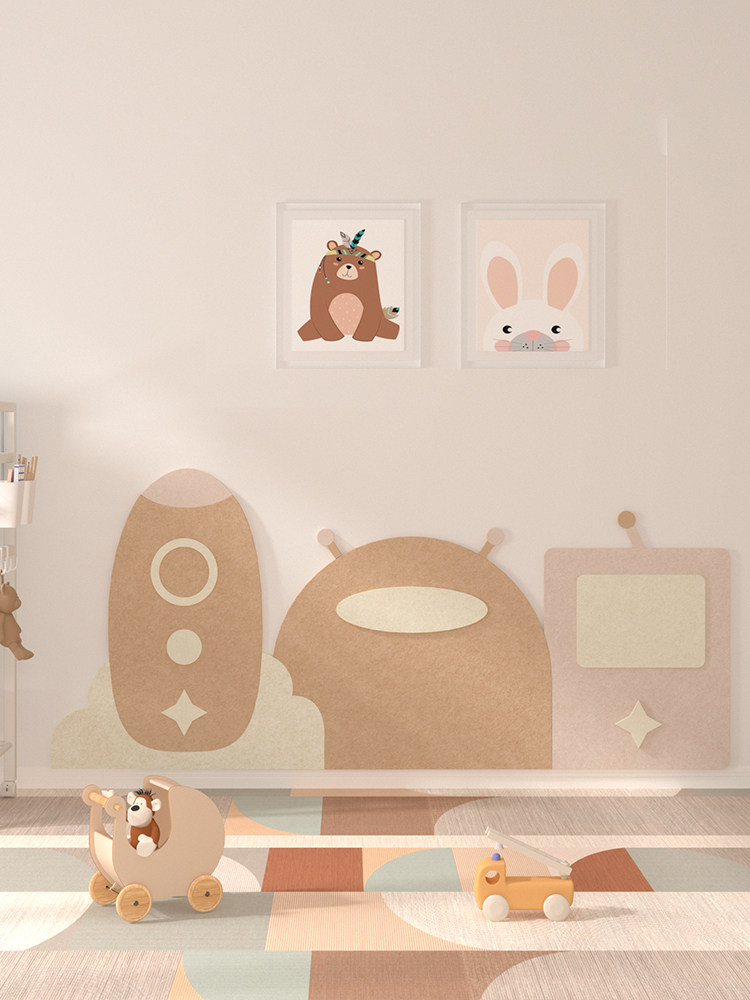 幼儿园主题墙贴毛毡墙围软包加厚背景板护墙板环保墙面装饰布置,家居饰品,软装墙贴,淘宝优惠券,粉丝福利购,淘宝优惠卷