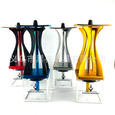 跨境货源阿拉伯水烟高配亚克力水烟壶shisha hookah水烟壶架子