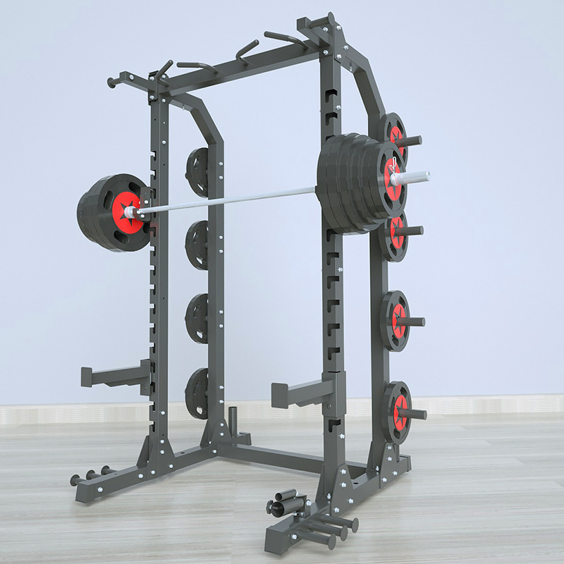 斯博锐商用全框式深蹲架多功能专业杠铃卧推架龙门架深蹲机
