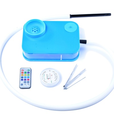 跨境货源水烟厂亚克力水烟套装外贸速卖通hookah shisha书本烟壶