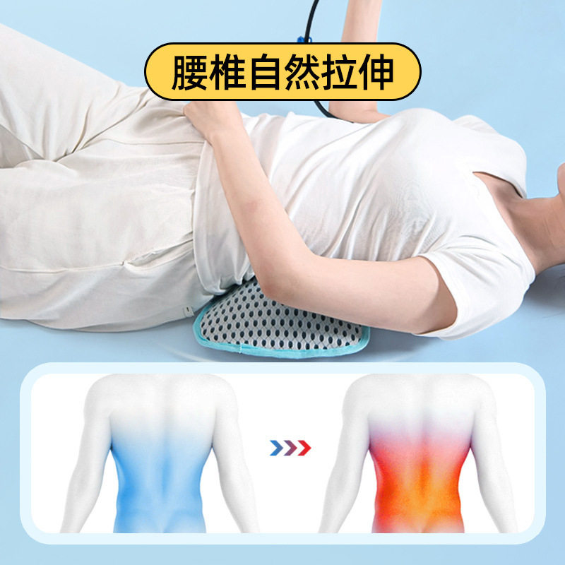 跨境多功能腰枕床上加热护腰垫子支撑腰靠垫平躺睡觉专用家用腰托,个人护理/保健/按摩器材,腰椎/腰部按摩器（带）,淘宝优惠券,粉丝福利购,淘宝优惠卷