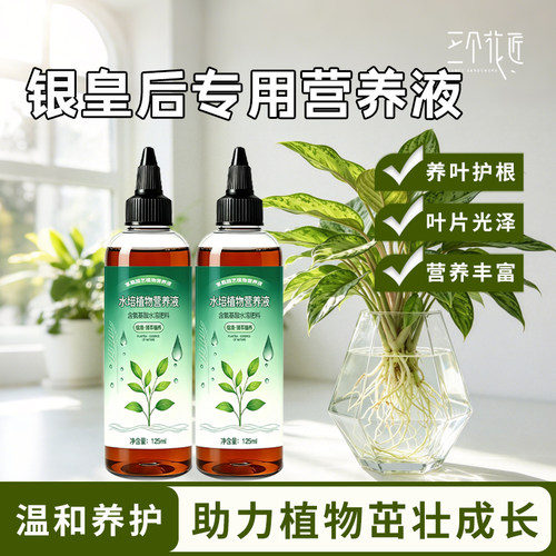 银皇后专用水培营养液植物通用型