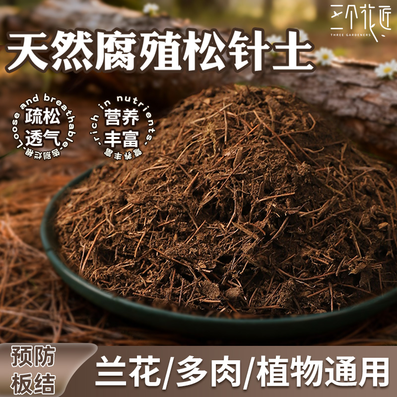 天然松针腐殖土纯泥炭腐叶腐熟