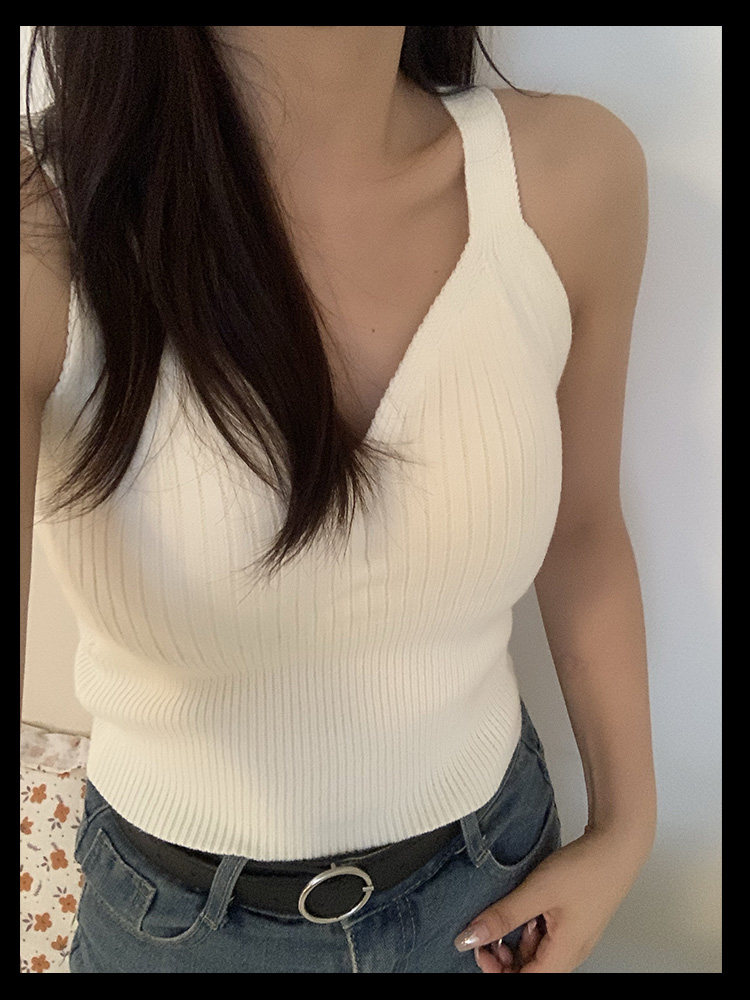 부드럽고 왁시한 가슴 패드가 포함된 올인원 브라 심리스 캐미솔 보온 언더웨어 여성용 이너 레이어링 탑