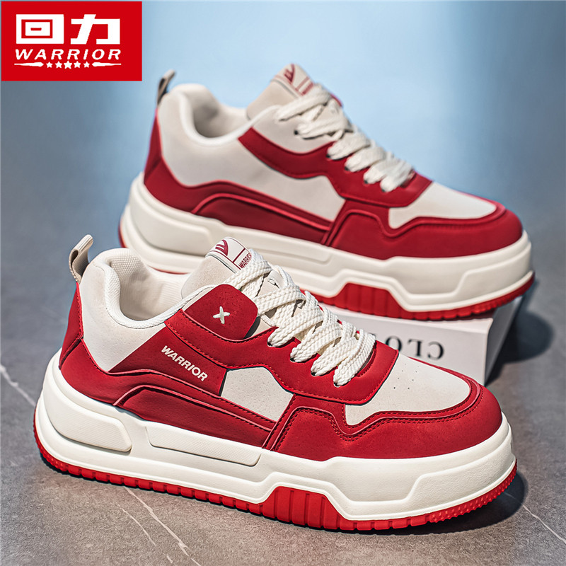 回力板鞋男鞋春季2026新款厚底增高青少年休闲鞋子轻便百搭运动鞋,流行男鞋,时尚休闲鞋,淘宝优惠券,粉丝福利购,淘宝优惠卷