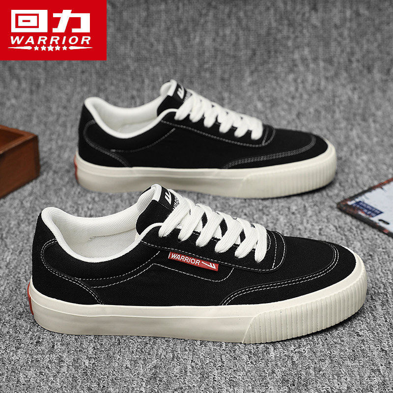 回力男鞋2026夏季新款帆布鞋青少年学生鞋子男透气板鞋低帮休闲鞋