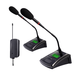 无线会议麦克风鹅颈式话筒会议主持演讲教学广播培训桌面会议麦
