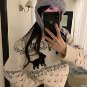 2495 mpling.饺子家 含31羊毛 尚拉链设计感针织衫 006 保暖毛衣