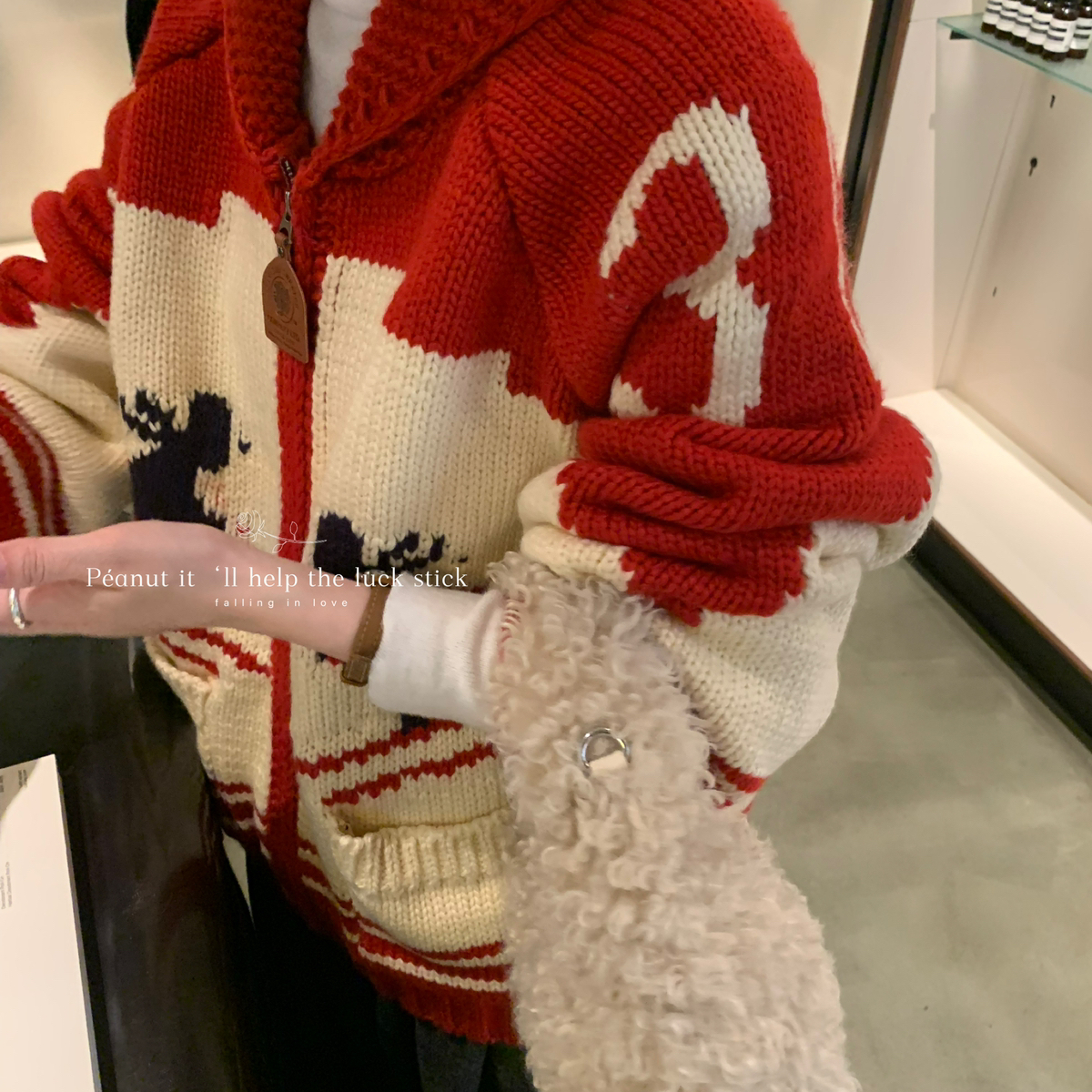 peanut花生家-韩代高品平替韩代手打保暖毛衣1226