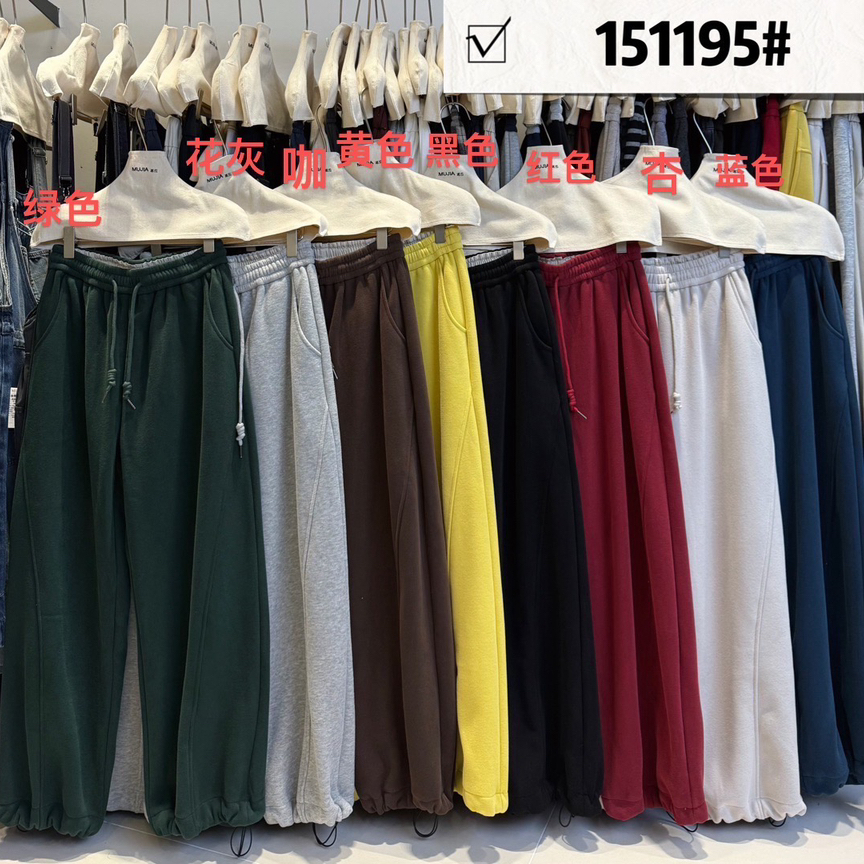 慕茄MUJIA-加厚彩色舒适时尚卫衣裤151195