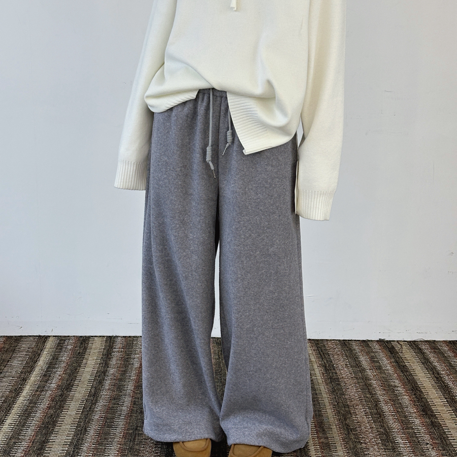 慕茄MUJIA-植绒舒适时尚休闲裤151191