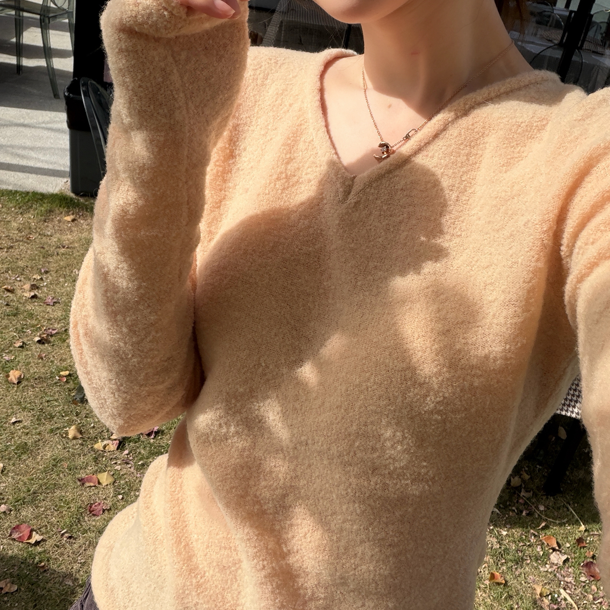 FOCUSE-冬上新小红书爆款打底超韩保暖毛衣（含66羊毛）770011