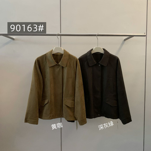 NOVEMBERS  DEER-设计感宽松百搭时尚短外套(不含内搭下装)90163