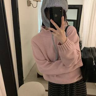 Dumpling.饺子家-围感绞花针织羊毛针织衫(含100绵羊毛)007-25887