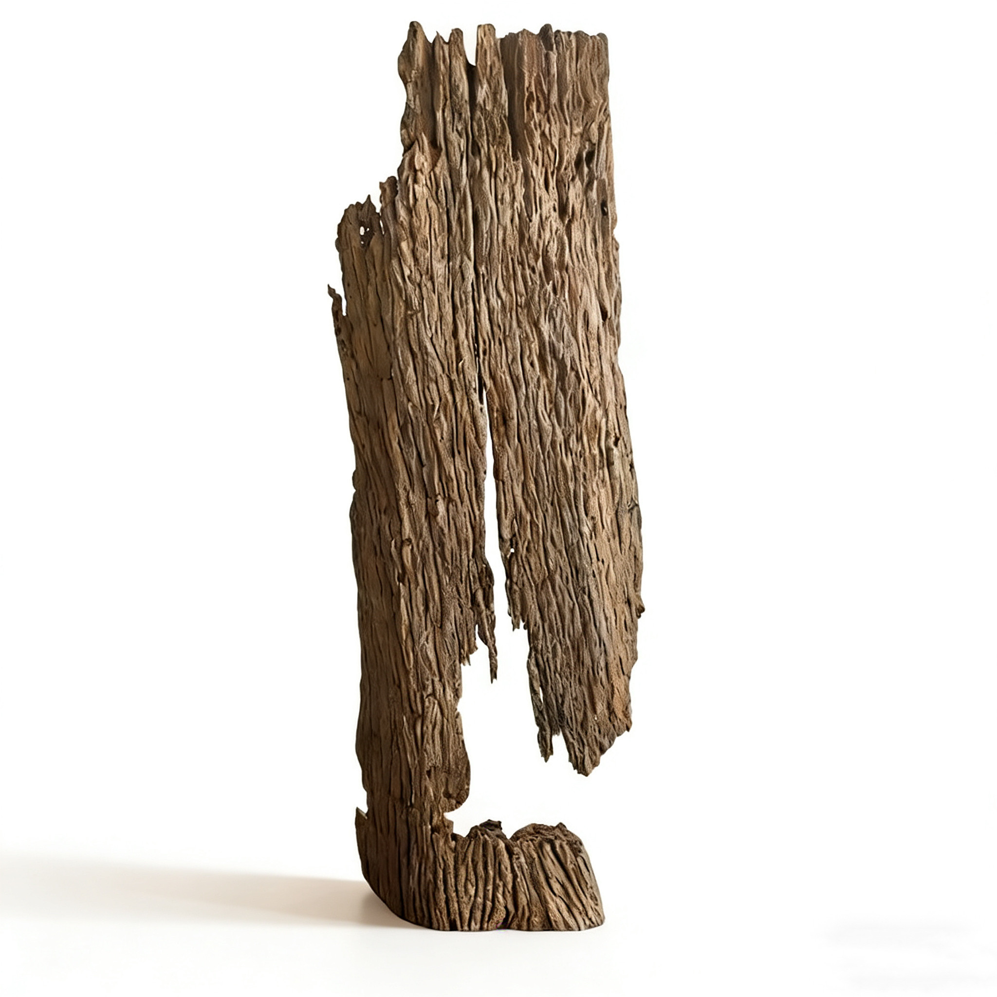 侘寂风枯木绿植盆景风化木花盆花器根雕艺术老木头多肉文竹树根