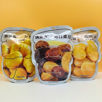满栗香150g甘栗仁/绵绵豆/每日栗豆软糯香甜休闲下午茶零食休闲