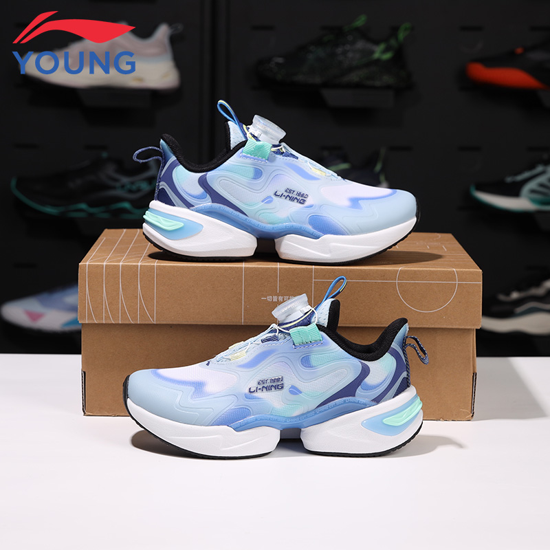 李宁儿童鞋婴幼儿小童休闲鞋2025新款正品软底弹力轻便宝宝运动鞋