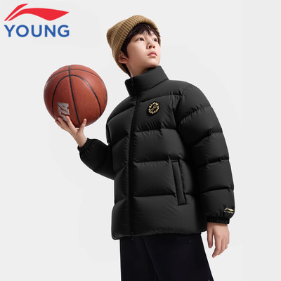 李宁儿童装羽绒服男女大童