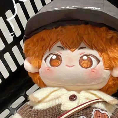 少年20cm毛绒可爱排球棉花娃娃日向翔阳换装属性公仔送朋友