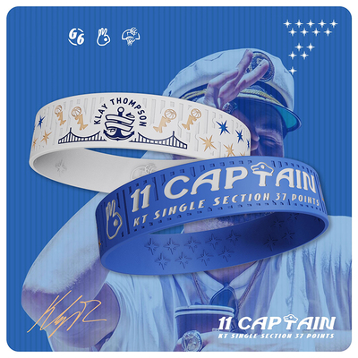 SAMPLE样品 克莱汤普森航海家系列篮球手环 11号情侣运动周边礼物