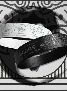 SAMPLE样品 库里龙年阴阳系列手环 金州30号新年礼物运动周边