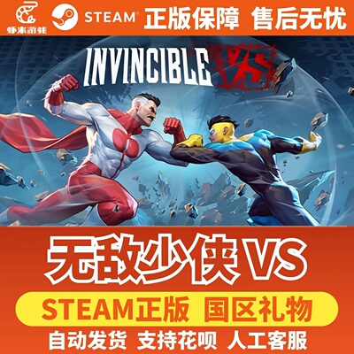 Steam正版 无敌少侠VS 国区礼物激活码 Invincible VS 好友礼物