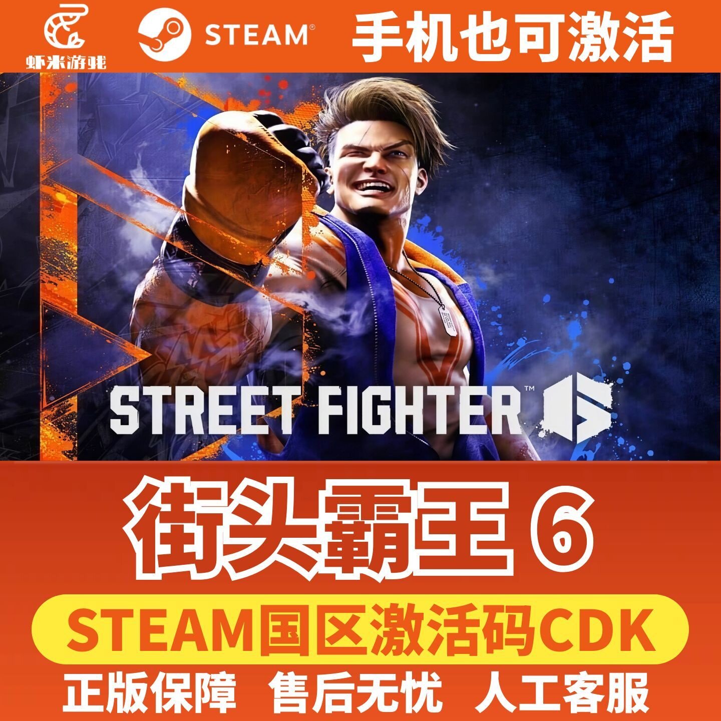 Steam街头霸王6 街霸6 STEAM