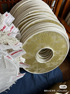 蕾丝惟帽汉服古风幕笠唐制汉服仕女复古斗笠遮阳走秀拍照摄影道具