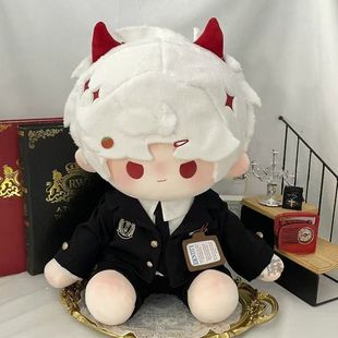 原创恋与深空秦彻属性40cm棉花娃娃无骨可爱毛绒玩偶公仔送女生