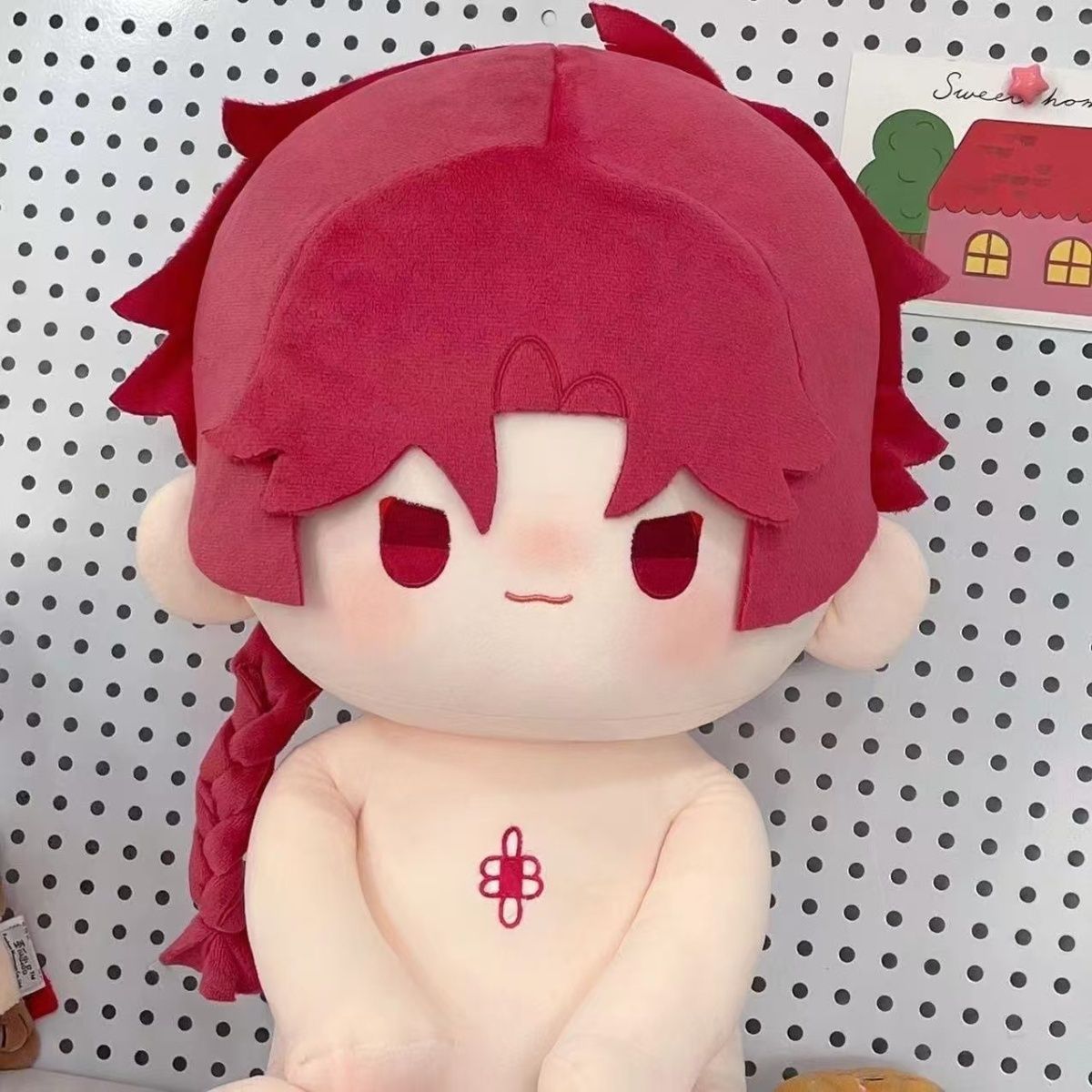 原创时光代理人动漫坐姿棉花娃娃