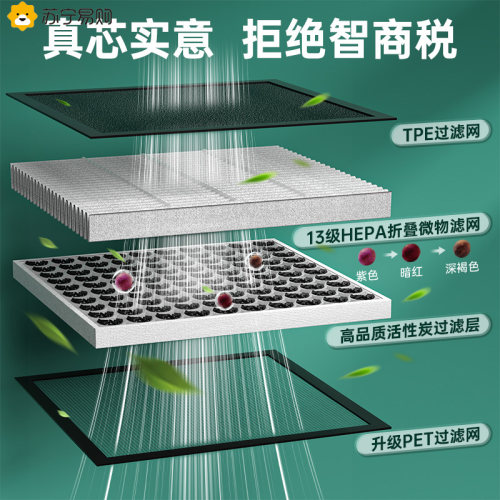 空气净化器滤芯(小白、A2A3，TC003、AP2088-型号)2298