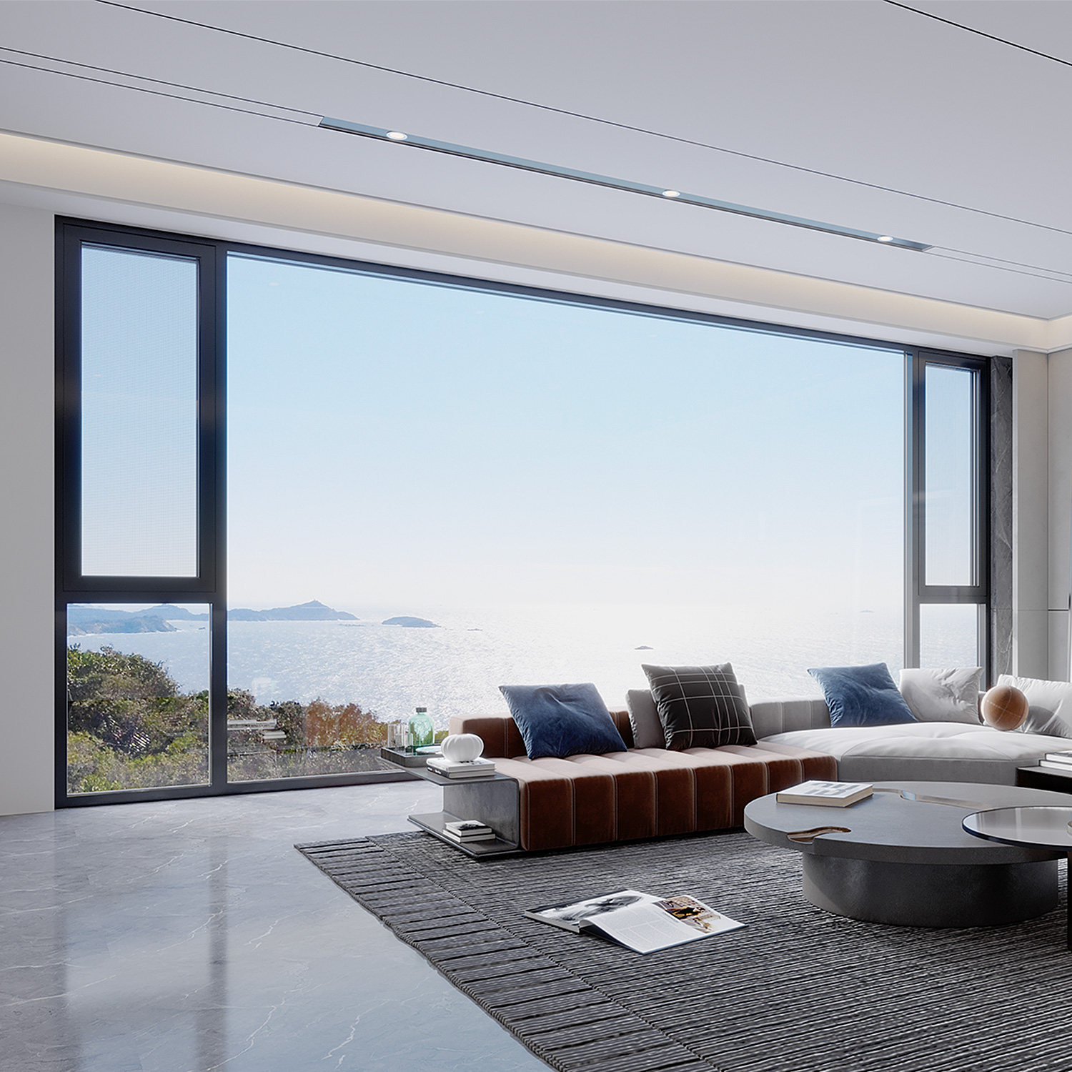 美沃103系列断桥铝门窗铝合金门窗落地窗系统窗隔音窗 封阳台定制