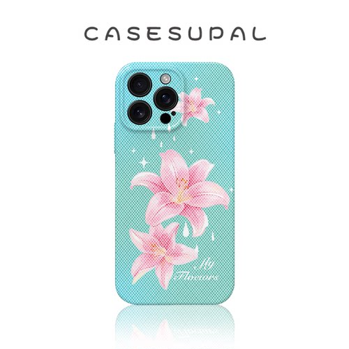 适用于iPhone18苹果17手机壳华为nova16新款oppofindx9菲林荣耀500全包小米17小众星星百合花vivos50一加ACE6