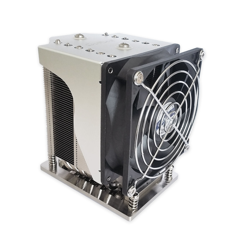 6热管2011服务器CPU散热器2066工作站1200游戏电脑115x 1700风扇