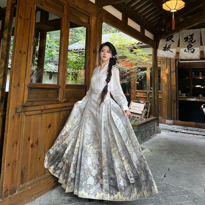 御姐风马面裙异志阁仿妆花春夏款