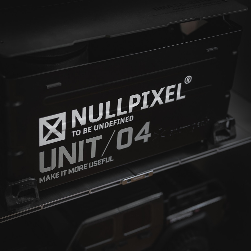 UNIT04 Nullpixel户外露营装备收纳箱汽车防水防污装饰贴纸转印贴