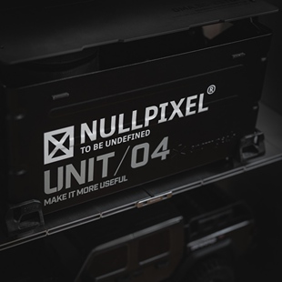 UNIT04 Nullpixel户外露营装备收纳箱汽车防水防污装饰贴纸转印贴