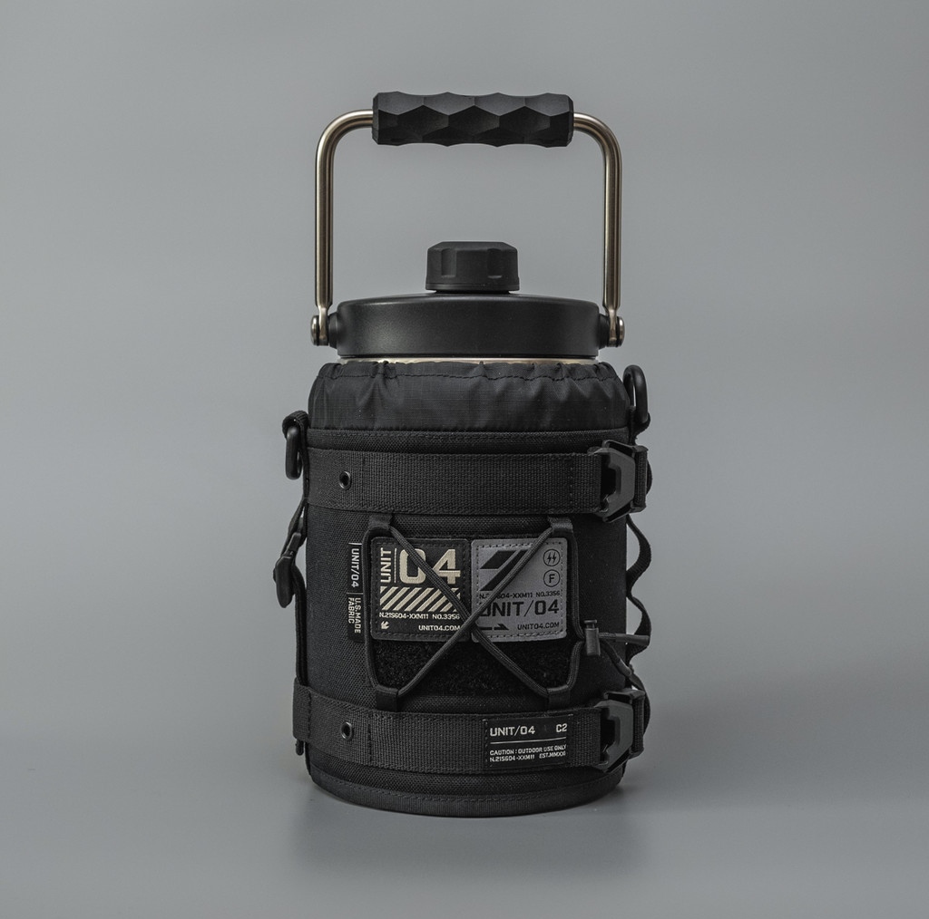 UNIT04户外露营0.5加仑2L冰桶水桶套战术风格保护套