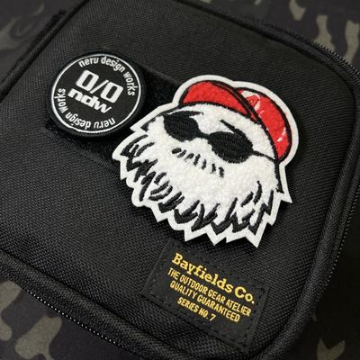 户外露营0/0 aoutdoormonster收纳包魔术贴士气贴章徽章